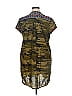 Johnny Was 100% Cotton Green Casual Dress Size XL - photo 2