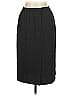 Kasper A.S.L. 100% Recycled Polyester Solid Black Formal Skirt Size 10 - photo 2