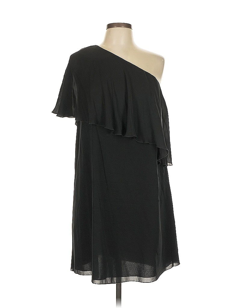 Robe Cocktail Alice + Olivia En Soie Rouge & Noir - Taille Small (S) - Portée Une Seule Fois