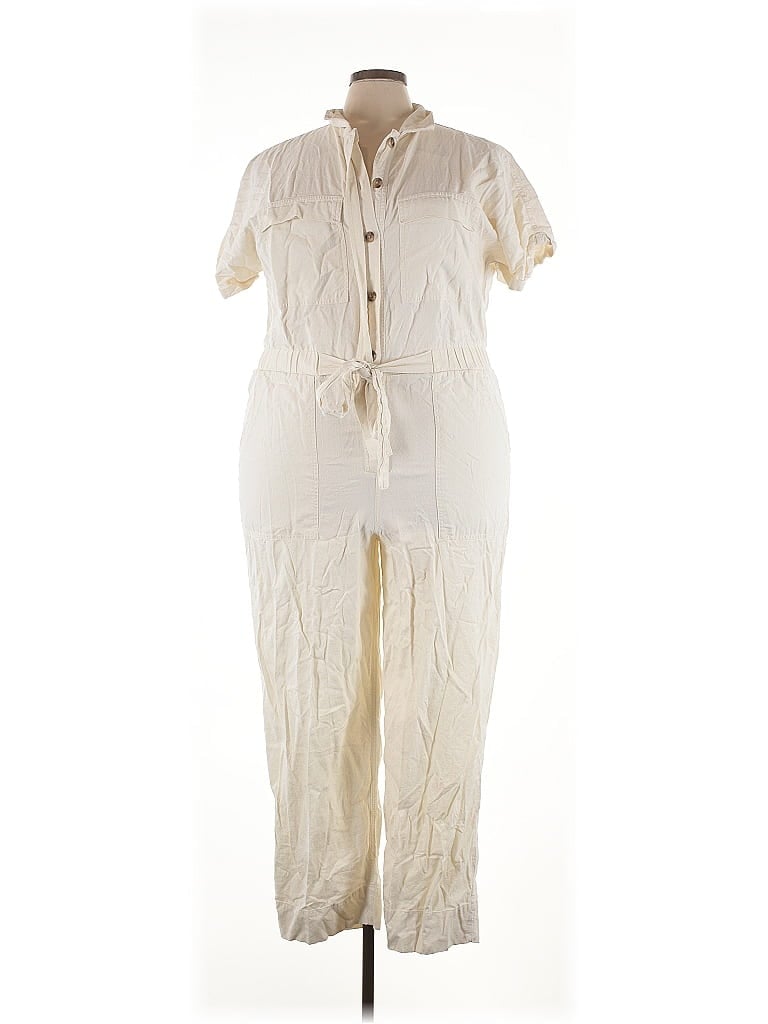 Pre-owned Universal Thread Jumpsuit In White