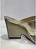 Jimmy Choo 100% Leather Metallic Gold Heels Size EU 36 - photo 4