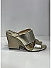 Jimmy Choo 100% Leather Metallic Gold Heels Size EU 36 - photo 12