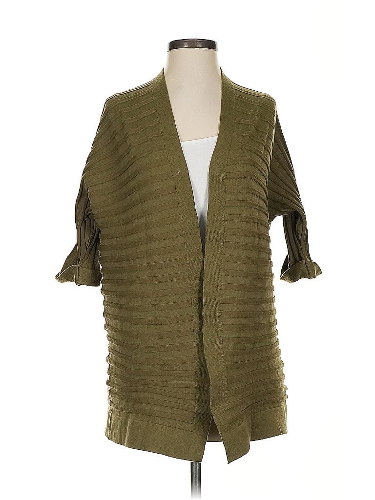Pre-owned Hotouch Cardigan Sweater In Green