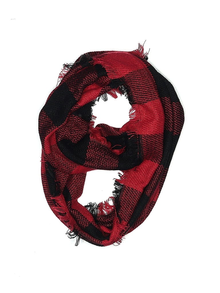 Pre-owned Assorted Brands Scarf In Red
