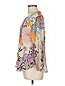 Les Copains 100% Silk Orange 3/4 Sleeve Silk Top Size EU (FR) 44 / US 12 - photo 4