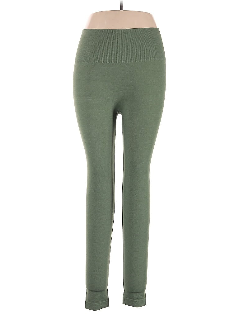 Pre-owned Max Studio Active Pants In Green