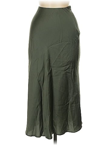 Iris & Ink Silk Skirt (view 1)