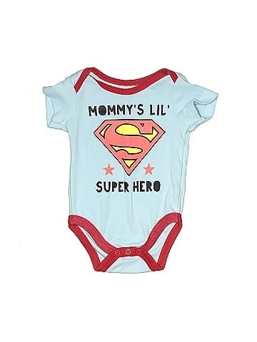 Superman Short Sleeve Onesie (view 1)