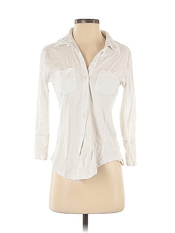 Lola River 3/4 Sleeve Button-Down Shirt (view 1)