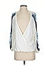 LoveRiche White 3/4 Sleeve Blouse Size S - photo 1