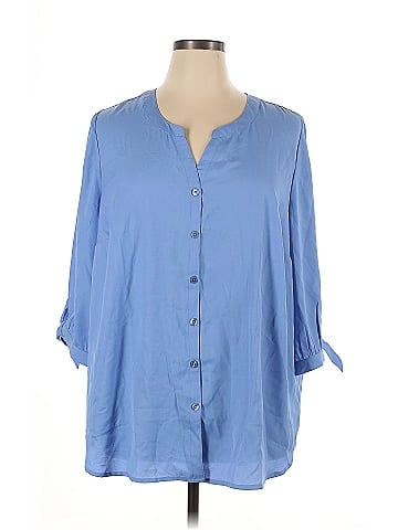 Catherines 3/4 Sleeve Blouse (view 1)