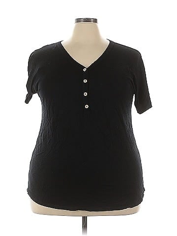 Sew in Love Short Sleeve Henley (view 1)