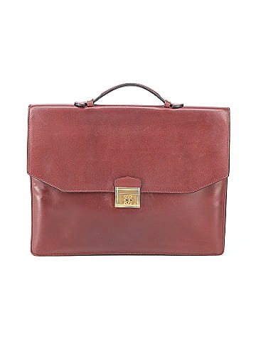 Must de Cartier Leather Satchel (view 1)