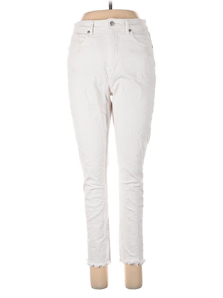 Pre-owned Ann Taylor Loft Jeans In White