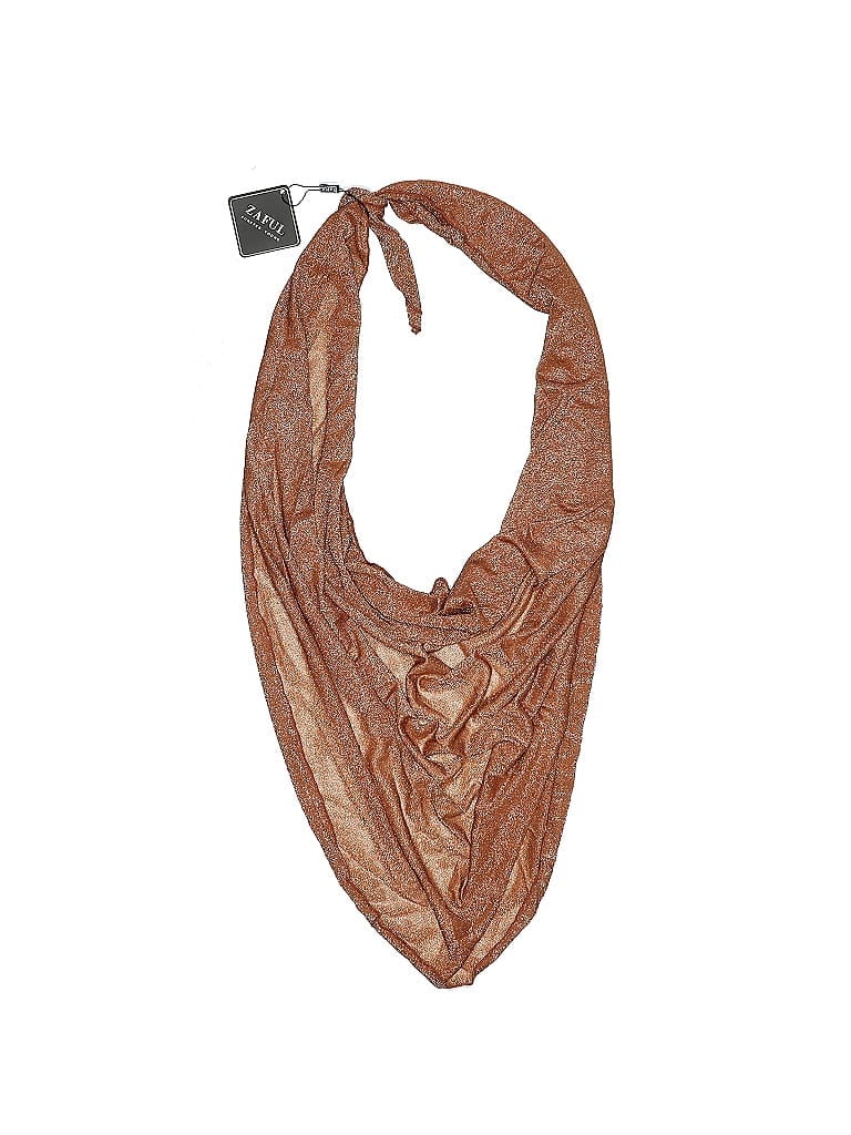 Zaful Brown Tan Scarf One size - photo 1