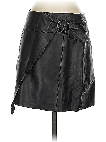 Gianni Bini Faux Leather Skirt (view 1)