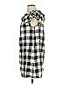 Corey Lynn Calter Plaid Black Sleeveless Top Size S - photo 4