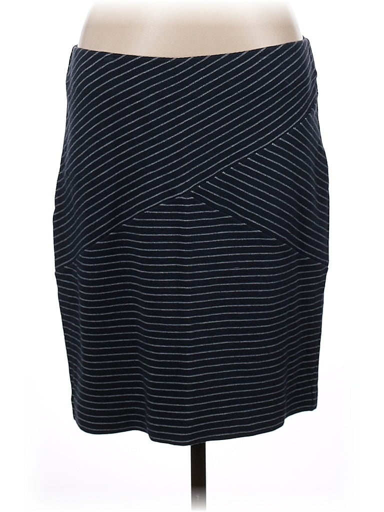 Pre-owned Jjill Casual Skirt In Black