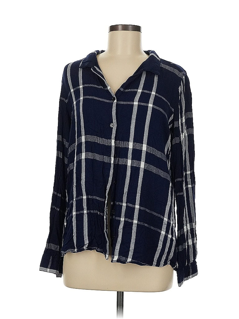 Click to view more detailed imagery on our partner's website Pre-owned Thread & Supply Long Sleeve Blouse In Blue