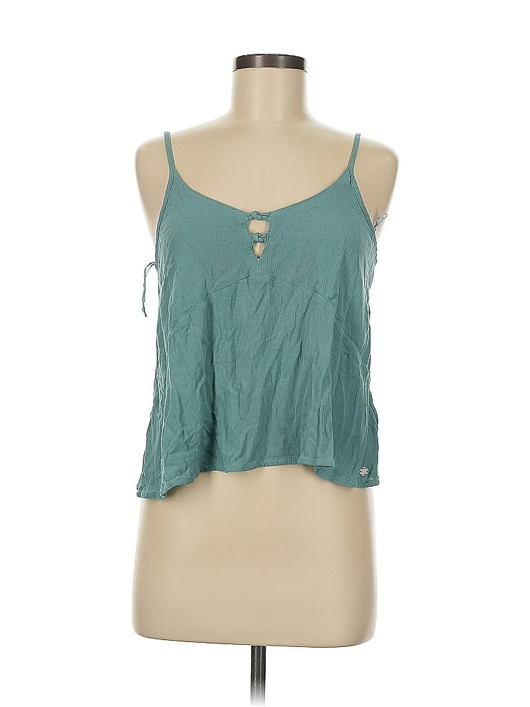 Pre-owned Roxy Sleeveless Blouse In Blue