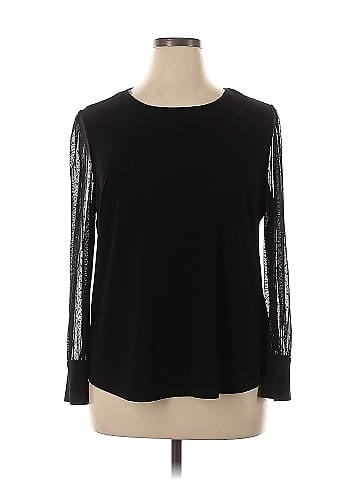 Anne Klein Long Sleeve Top (view 1)