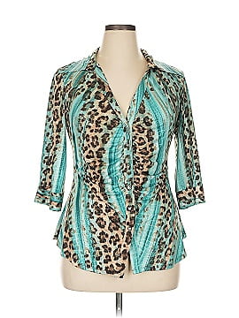 MESMERIZE 3/4 Sleeve Blouse (view 1)