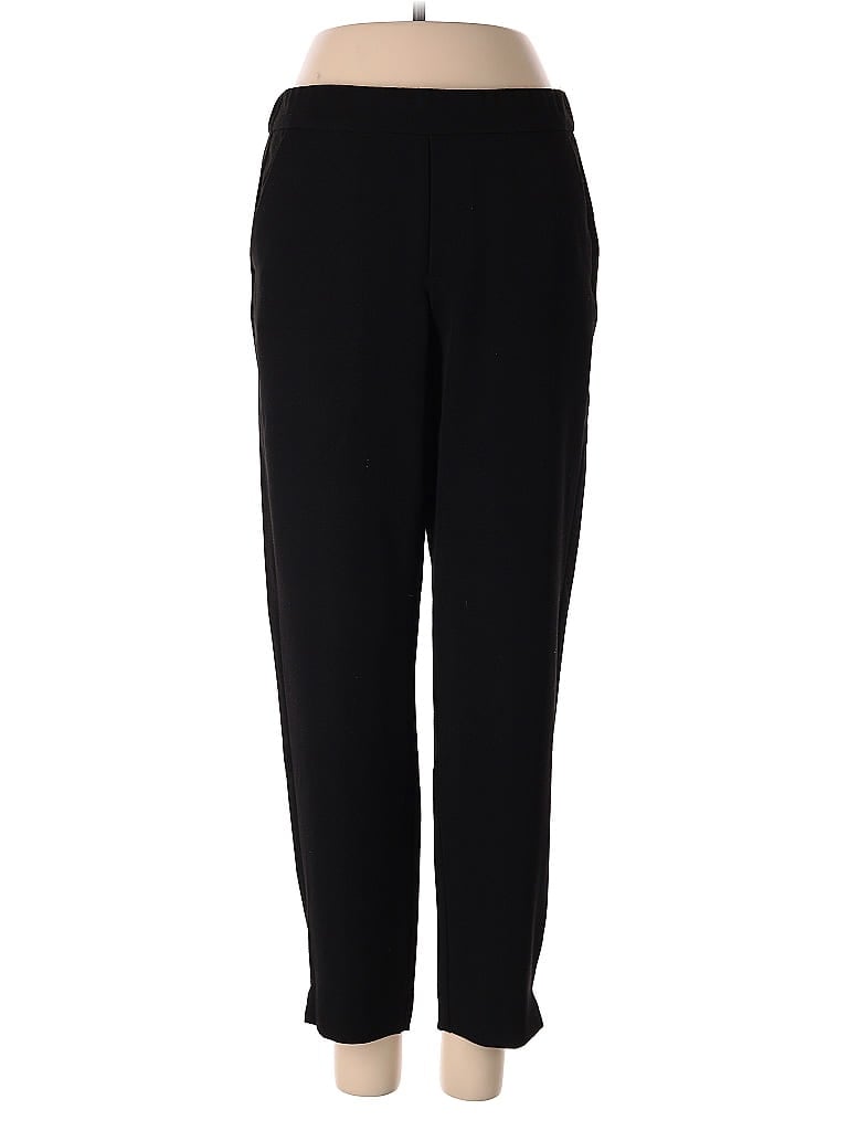 Pre-owned Zara Trf Track Pants In Black