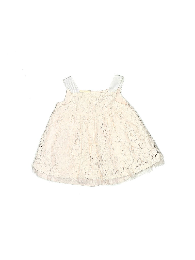 First Impressions Ivory Dress Size 6-9 mo - photo 1
