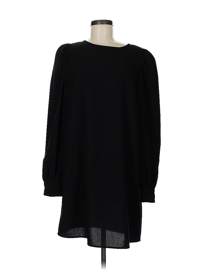 Pre-owned H&m Casual Dress In Black