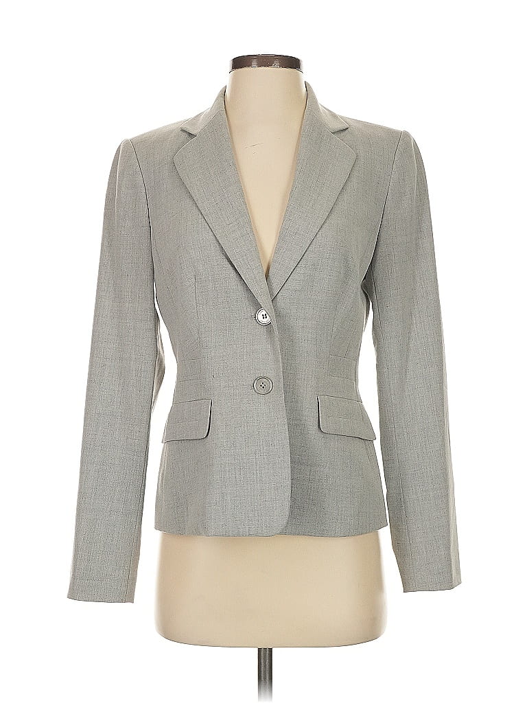 Pre-owned Calvin Klein Blazer Jacket In Gray