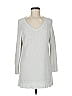 Liz Claiborne Silver Pullover Sweater Size M - photo 1