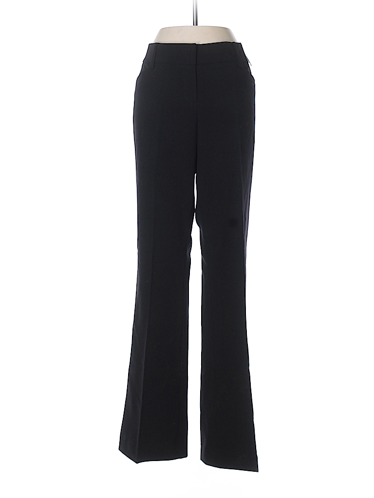 7th Avenue Design Studio New York & Company Solid Black Dress Pants ...