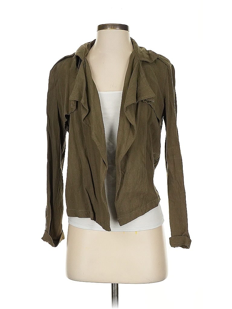 Pre-owned Lulus Jacket In Green