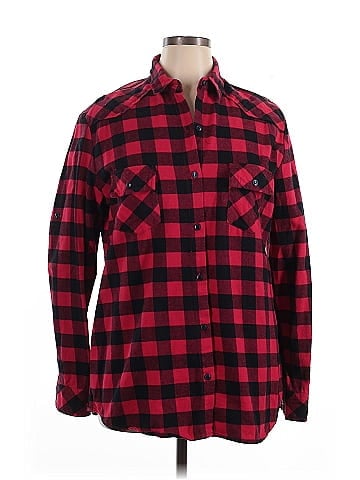 Matchstick Long Sleeve Button-Down Shirt (view 1)