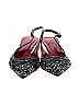 Saks Fifth Avenue Paisley Black Heels Size 7 1/2 - photo 2