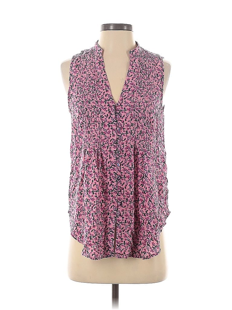 Click to view more detailed imagery on our partner's website Pre-owned Maeve By Anthropologie Sleeveless Blouse In Pink