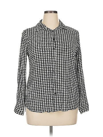 Big Dart Long Sleeve Blouse (view 1)