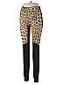 Becofit Animal Print Gold Black Leggings Size L - photo 1