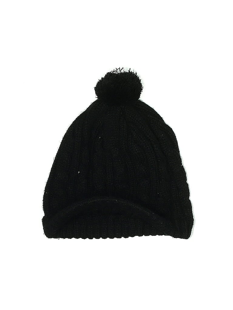 Pre-owned David & Young Beanie Hat In Black