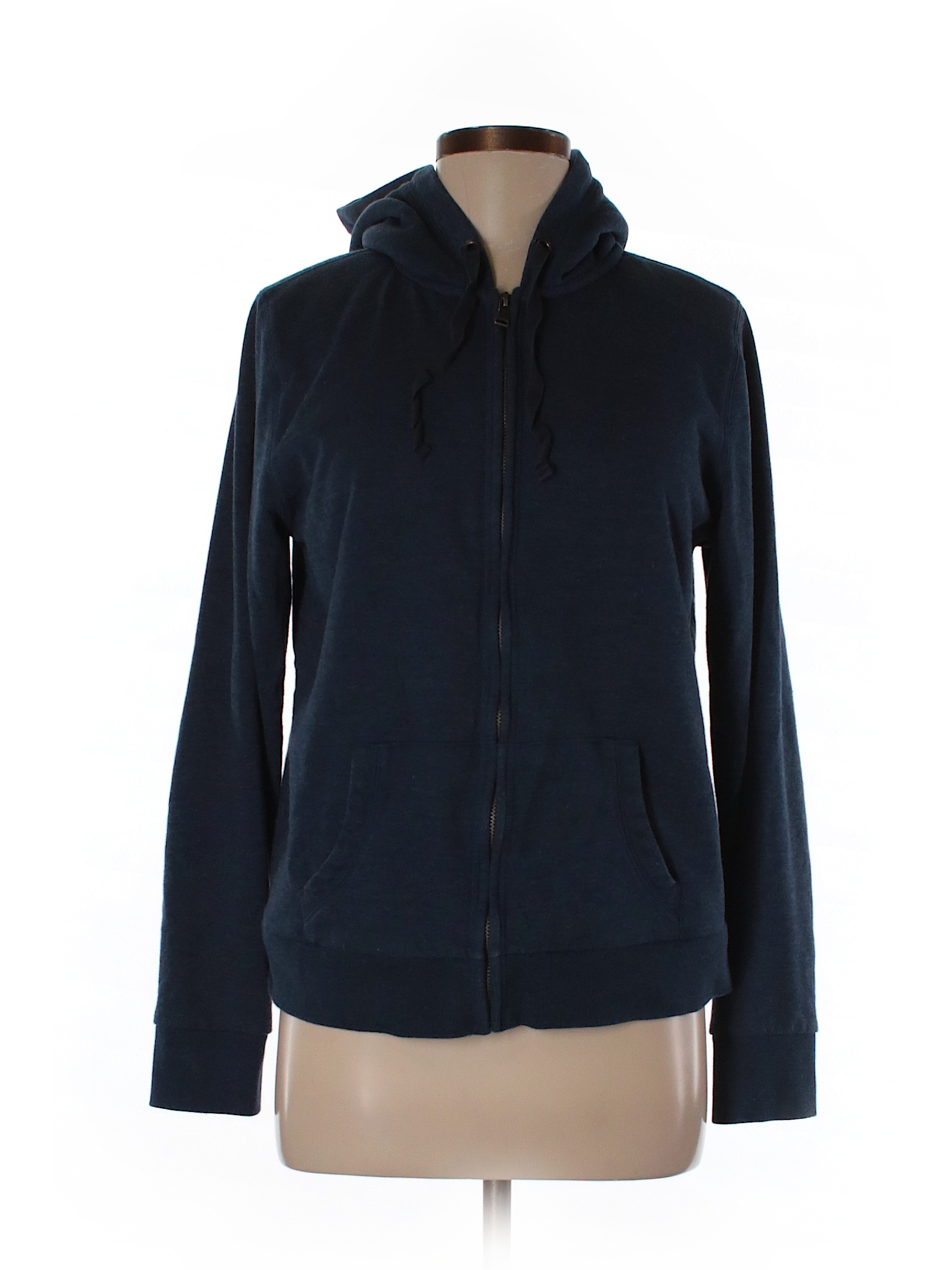 SONOMA life + style Solid Navy Blue Zip Up Hoodie Size M - 75% off ...