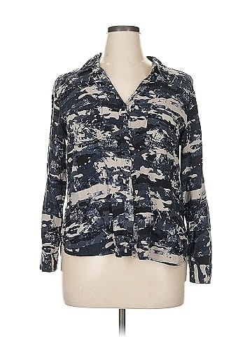 Rock & Republic Long Sleeve Blouse (view 1)