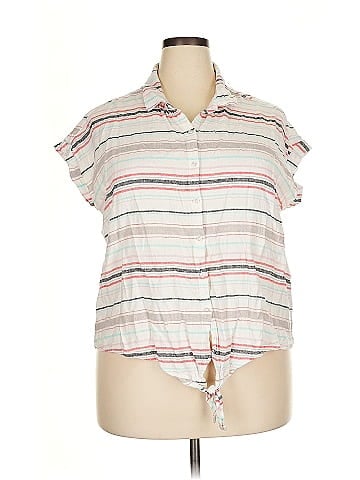Weatherproof Short Sleeve Blouse (view 1)