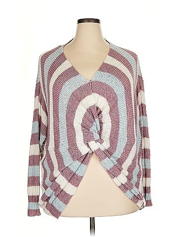 White Birch Pullover Sweater (view 1)