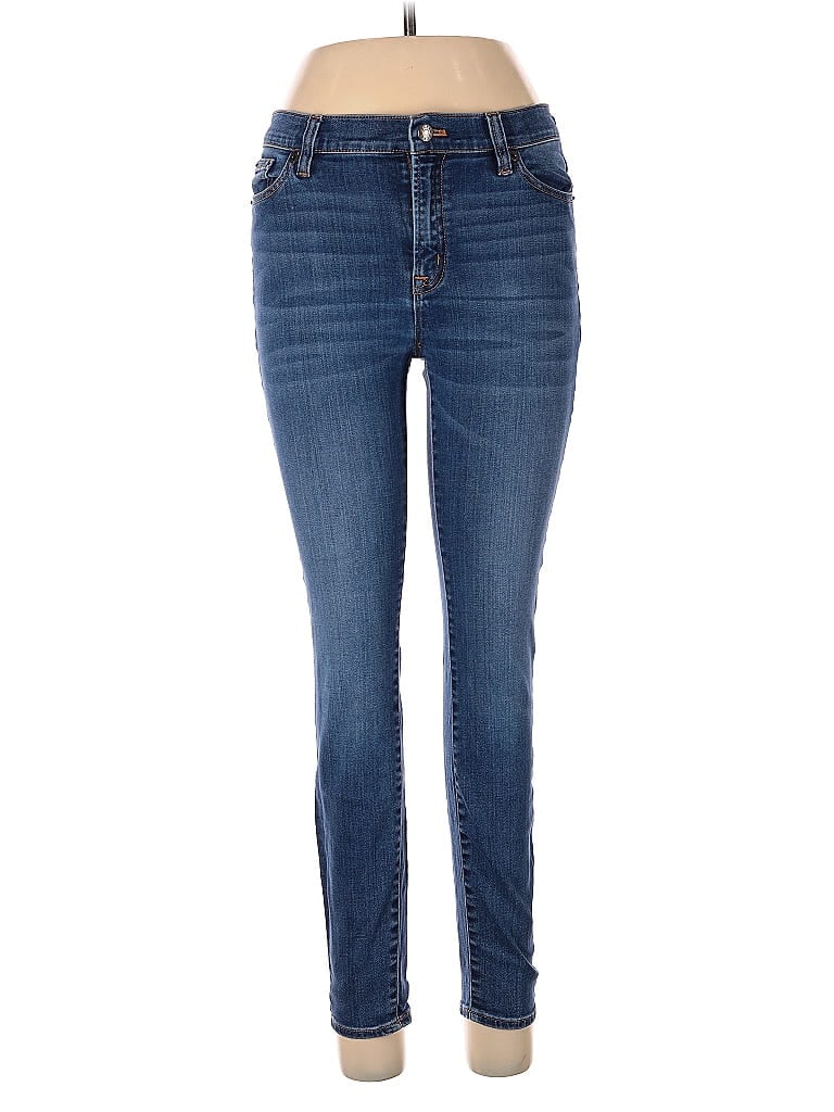 Pre-owned J.crew Factory Store Jeans In Blue
