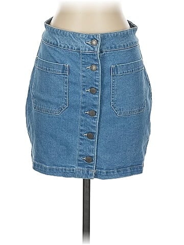 TGLA Denim Skirt (view 1)
