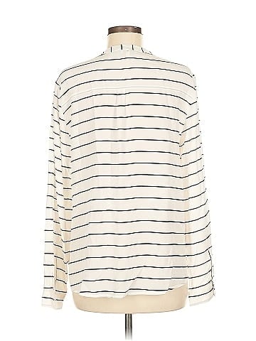 Joie Long Sleeve Silk Top (view 2)