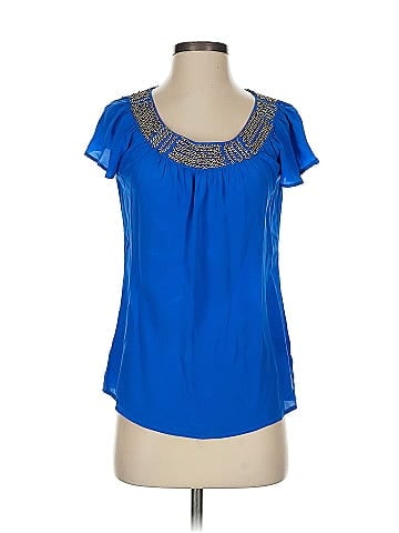 Aryn K. Short Sleeve Blouse (view 1)