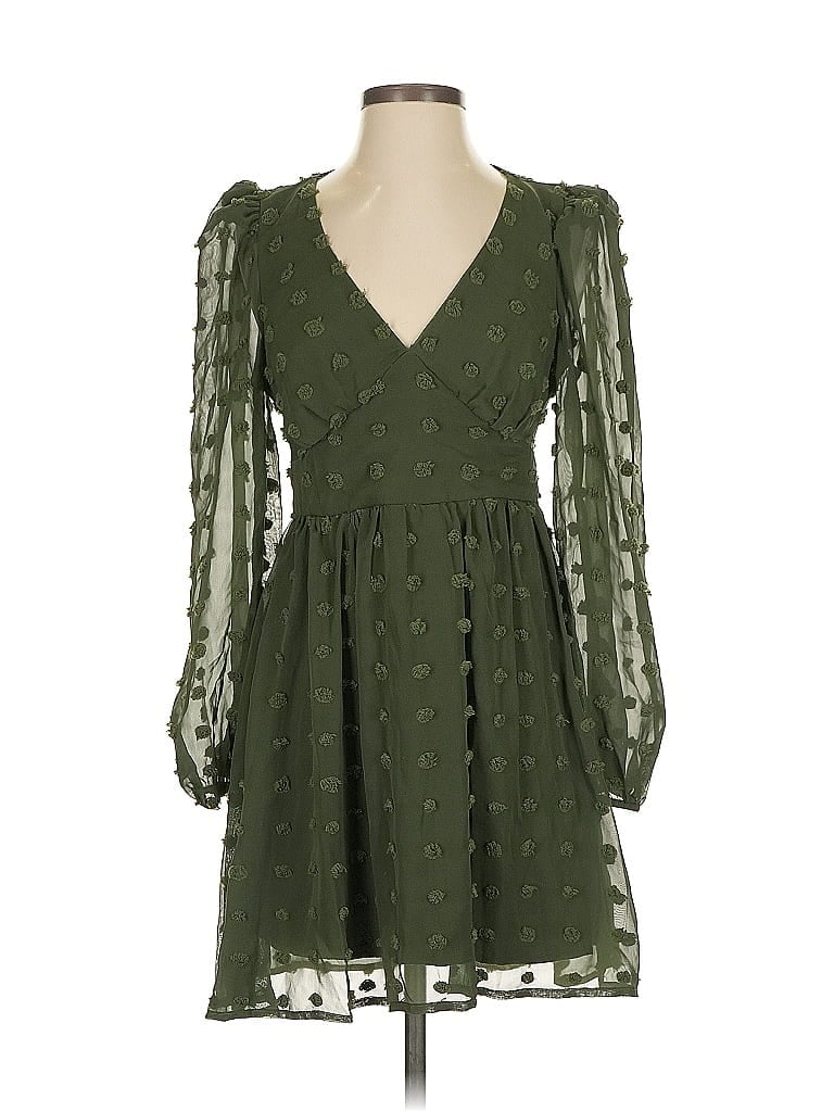 Pre-owned Emerald Sundae Cocktail Dress In Green