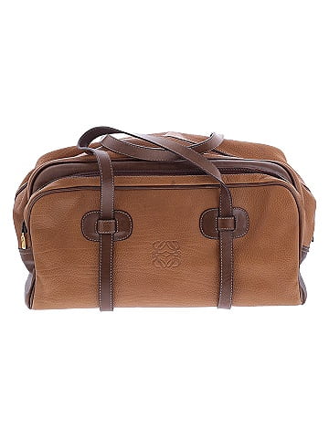 Loewe Vintage Leather Anagram Weekender (view 1)