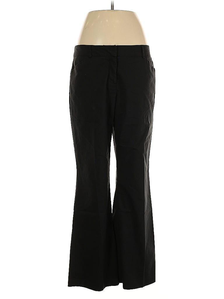 Pre-owned Ab Studio Dress Pants In Black
